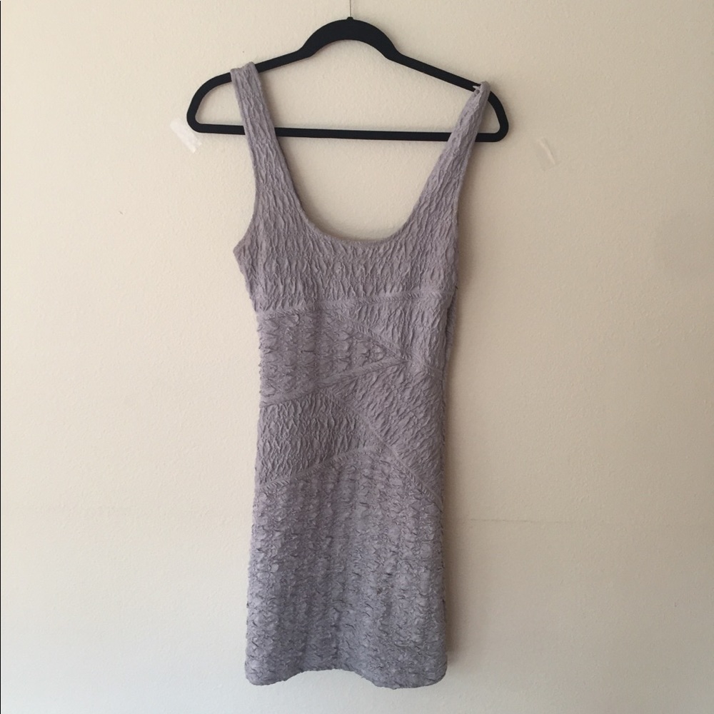 Grey Bodycon Dress
